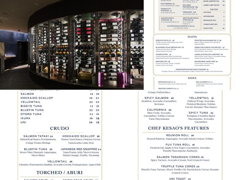 Crown Block Menu