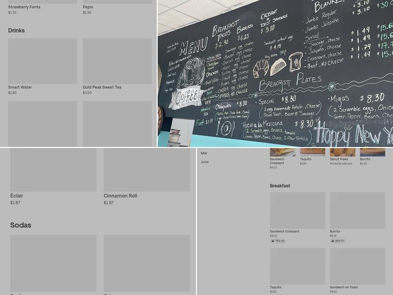 Royal Cavalier Donuts Menu