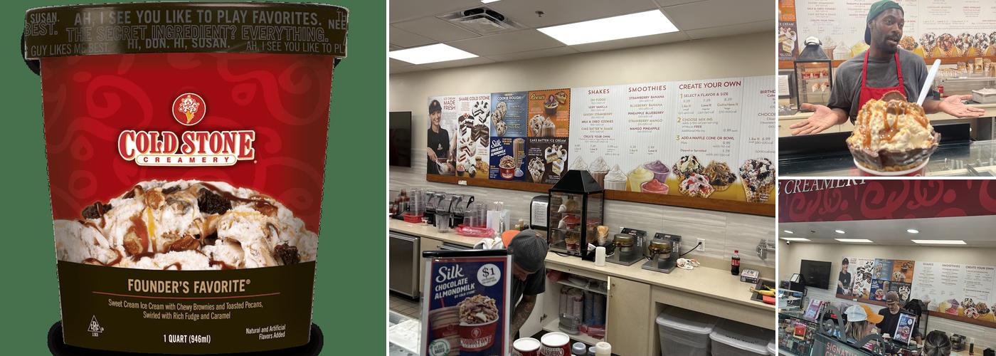 Cold Stone Creamery Menu
