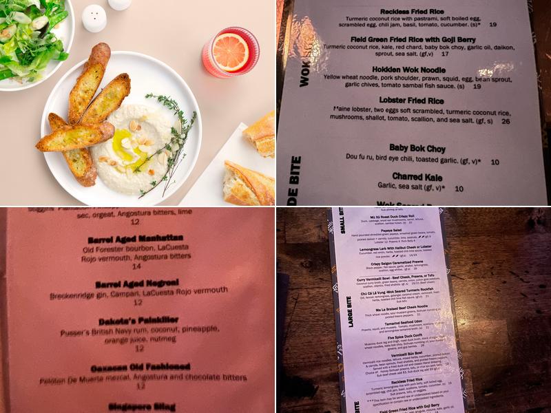 Reckless Noodle House Menu