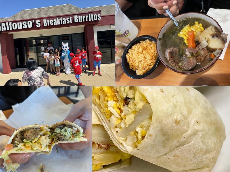 Alfonso's Breakfast Burritos 306 N Cedar Ridge Dr, Duncanville