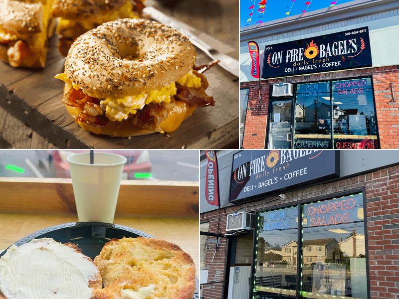 ON FIRE BAGELS 501A Newbridge Rd, East Meadow