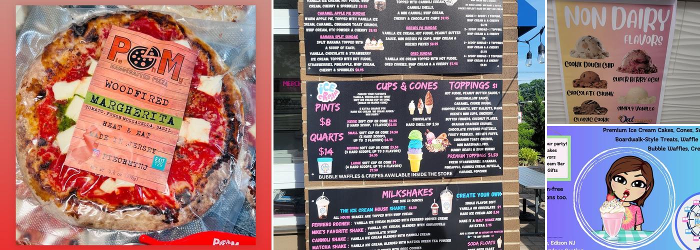 The Ice Cream House NJ Menu