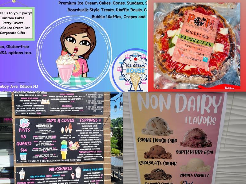 The Ice Cream House NJ Menu