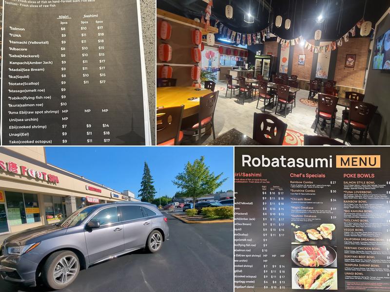 Robatasumi Menu