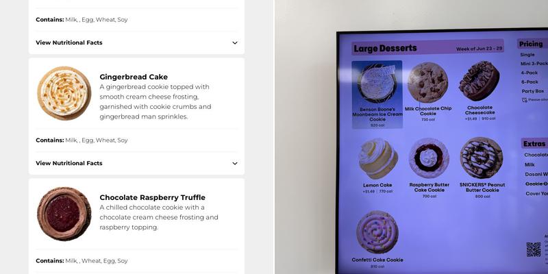 Crumbl - Forest Acres Menu