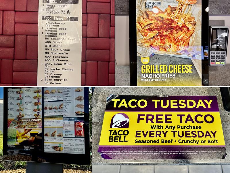 Taco Bell Menu