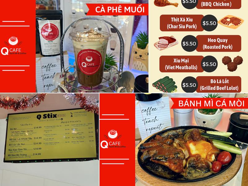 Q Cafe Menu