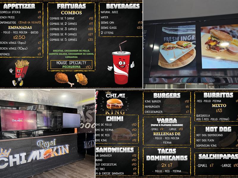 Chimi Royal King | Chimi Dominicano Menu