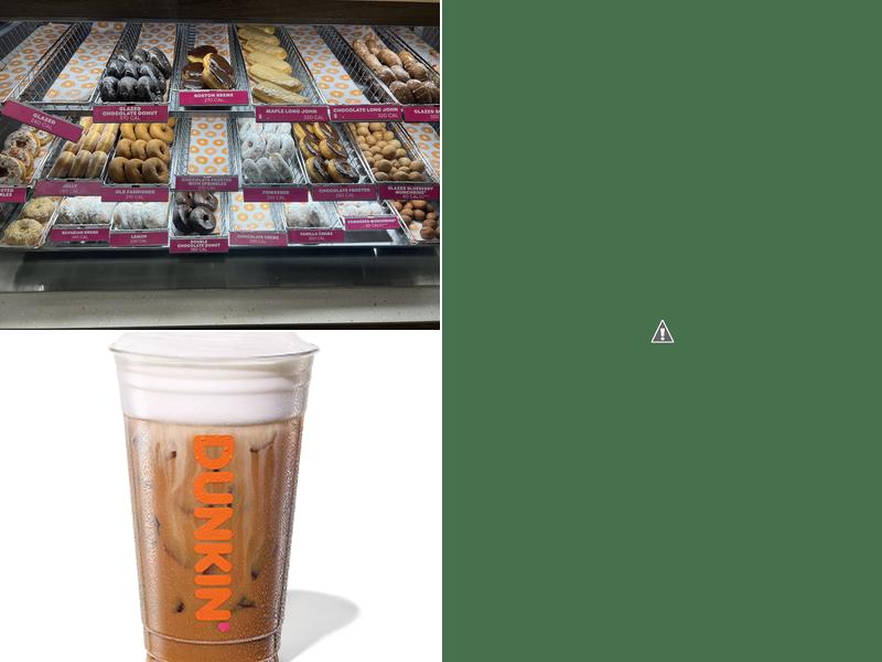 Dunkin' Menu