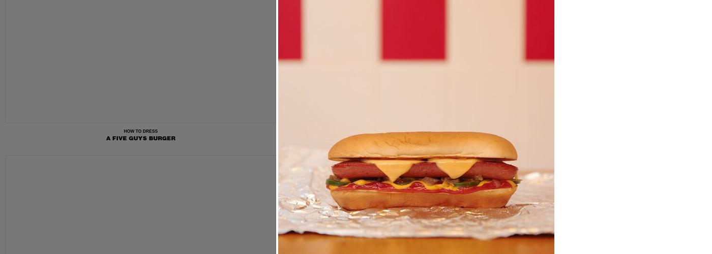 Five Guys Menu