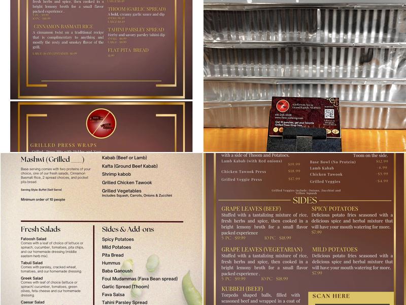 Fava a Catering Company / Mediterranean Grill Menu