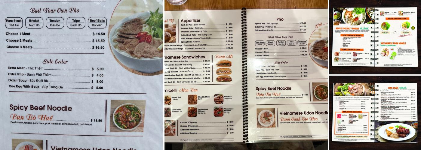 Pate - Vietnamese Cuisine Menu