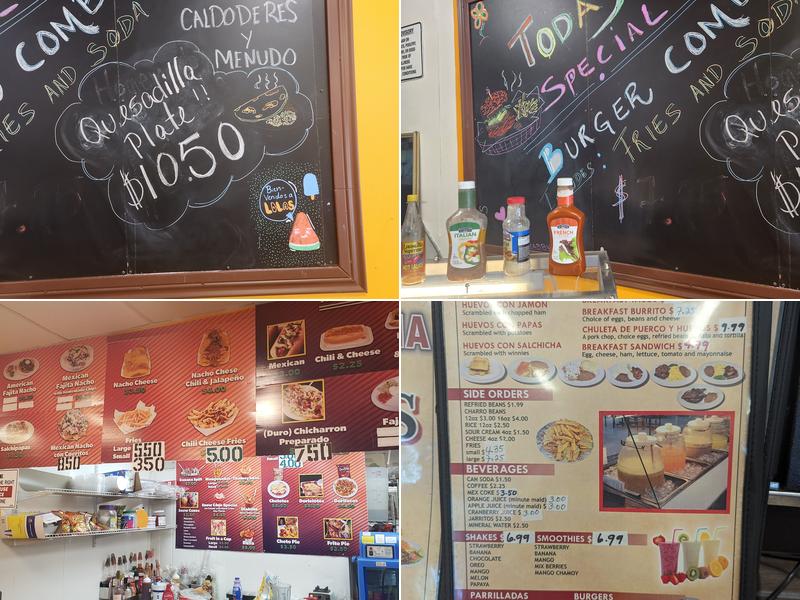 Lola's Taqueria Menu