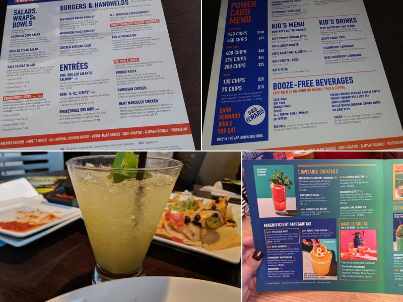 Dave & Buster's Orland Park Menu