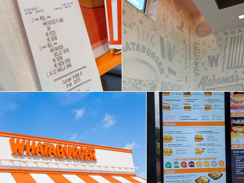 Whataburger Menu