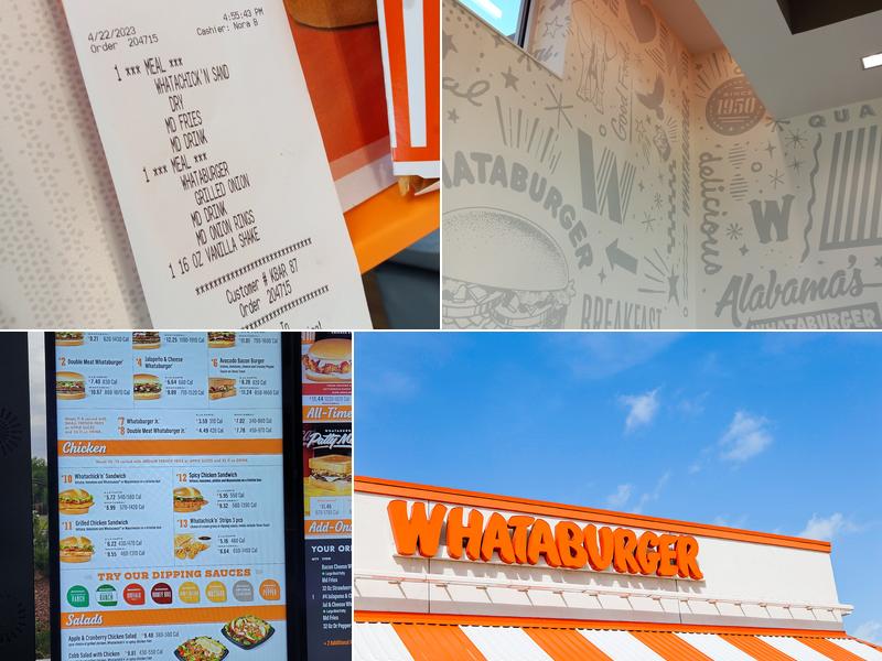 Whataburger Menu