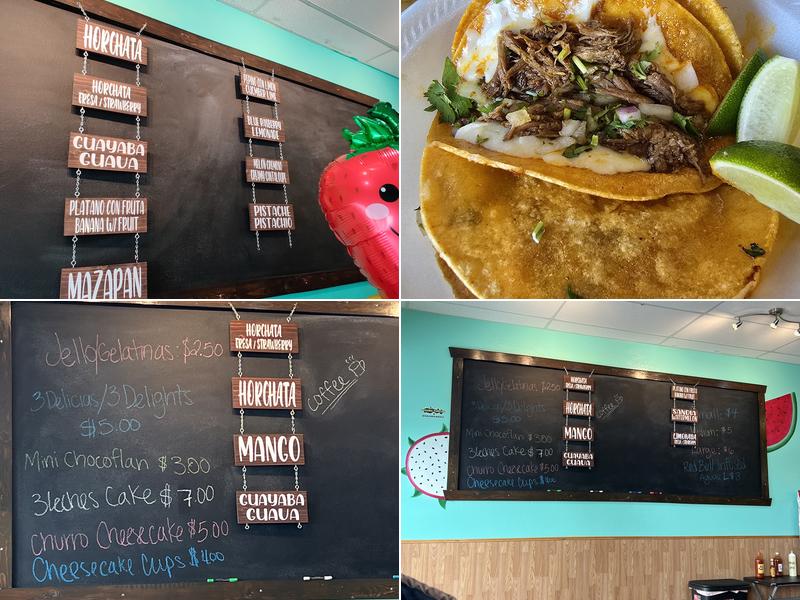 Aguas María LLC Menu