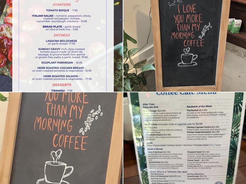 Periwinkle Kitchen & Coastal Cafe Menu