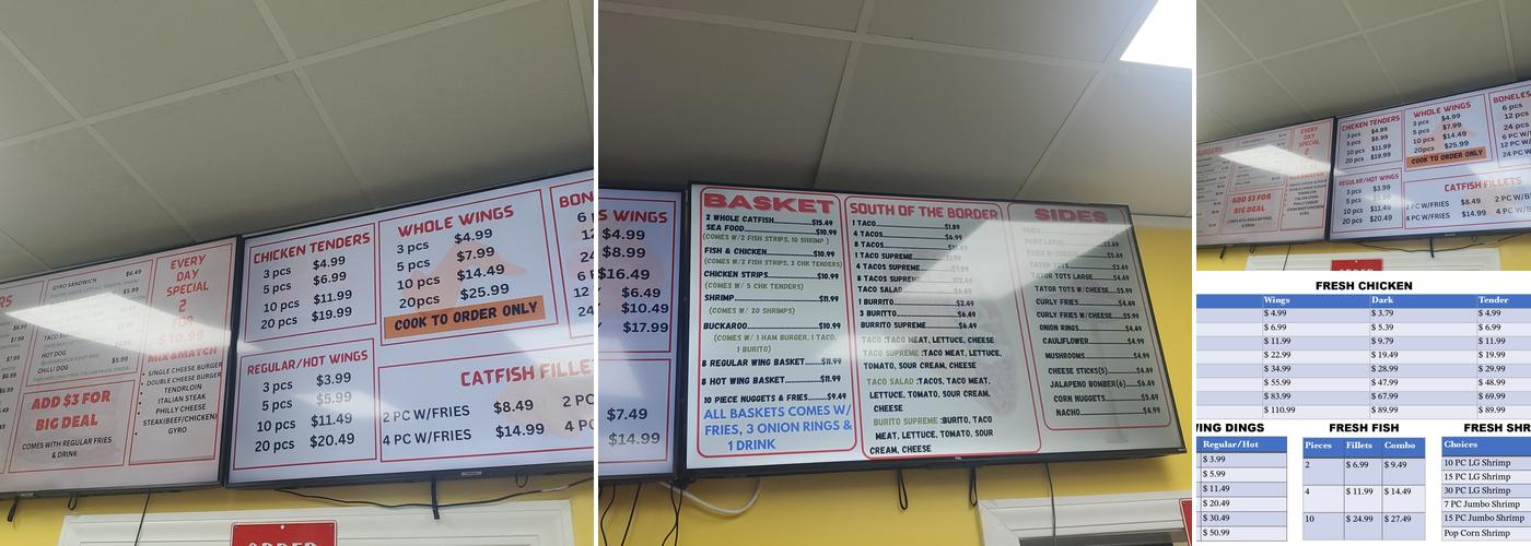 Stret tacos 2go Menu