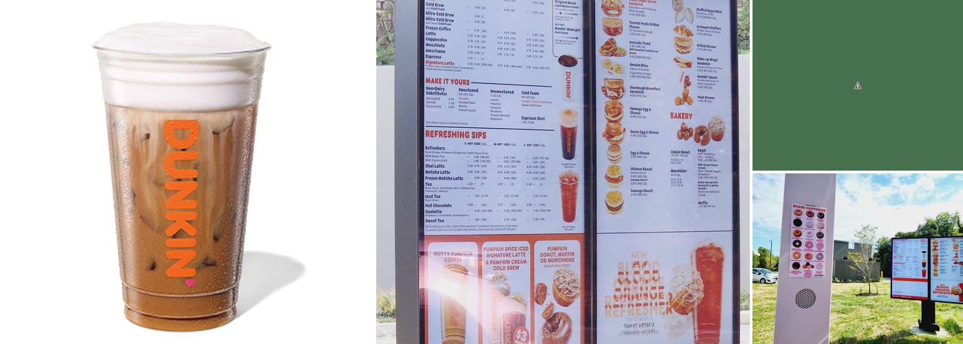 Dunkin' Menu