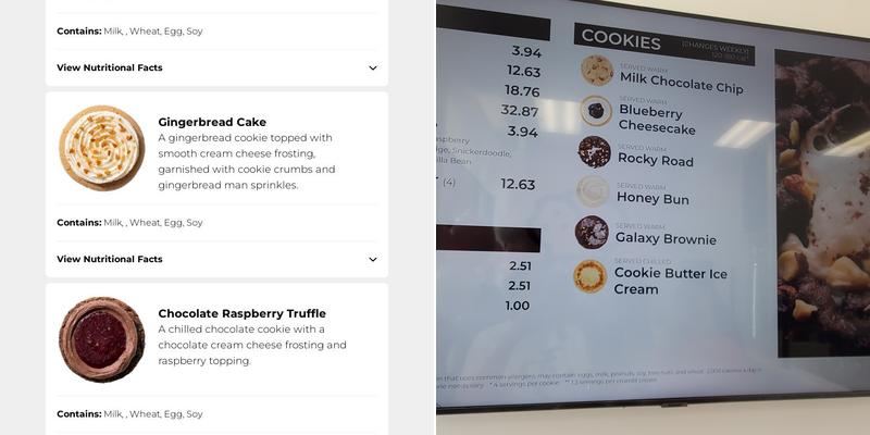 Crumbl Cookies - Clinton Hwy Menu