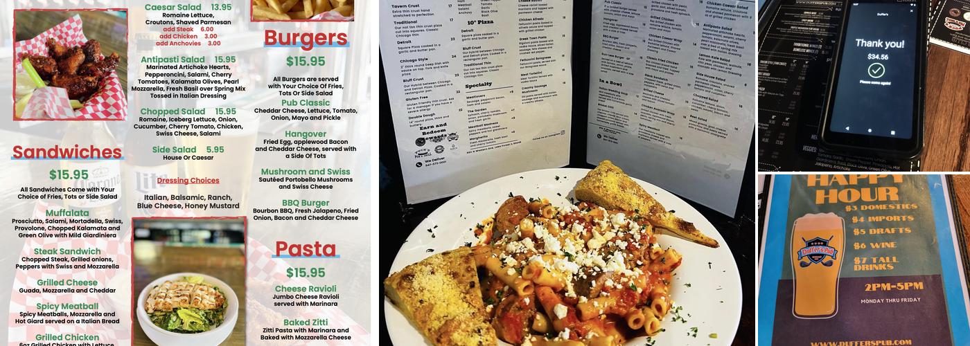 Duffer's Pub Menu