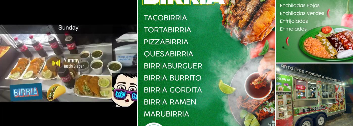 Antojitos Mexicanos El Chilango LLC Menu