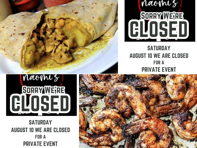 Gus and Brenda Roti shop