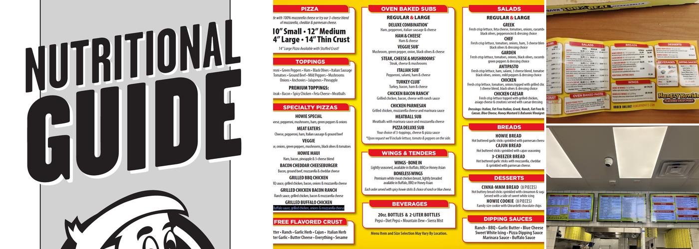 Hungry Howie's Pizza & Subs Menu