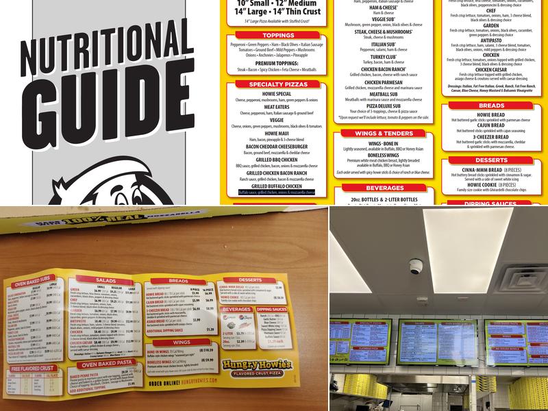 Hungry Howie's Pizza & Subs Menu