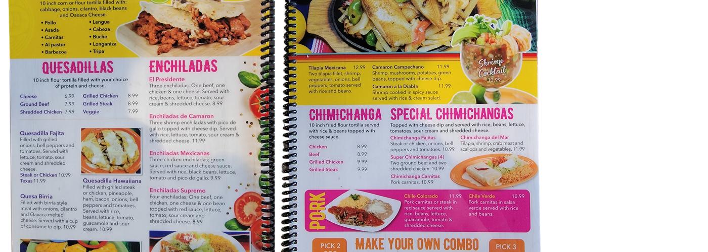 Taqueria Las Lalis Express Menu