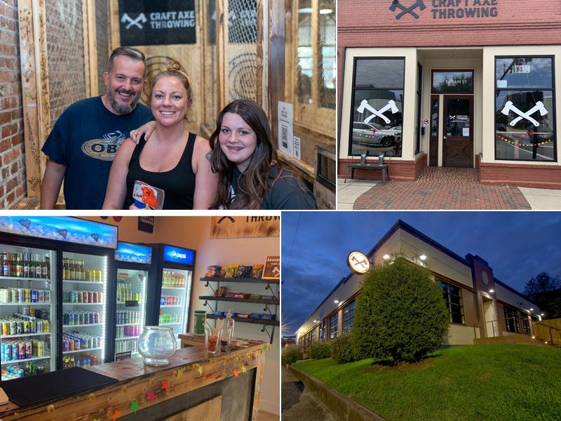Craft Axe Throwing 101 E Main St, Lexington