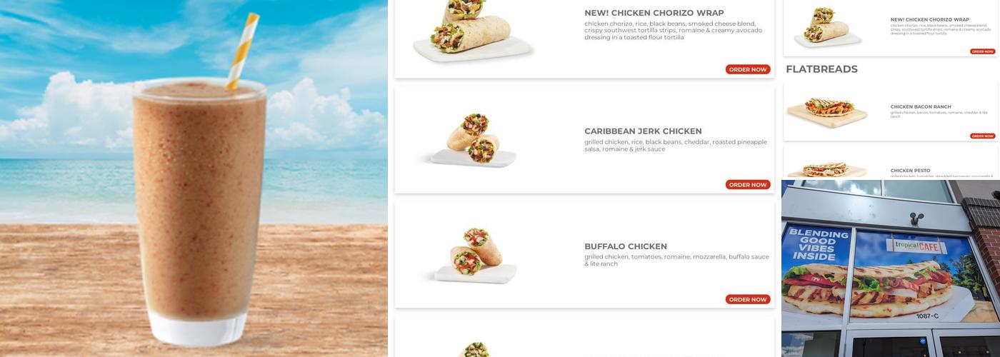 Tropical Smoothie Cafe Menu