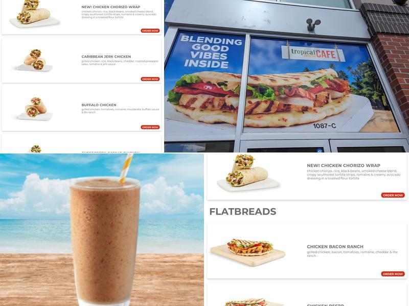 Tropical Smoothie Cafe Menu