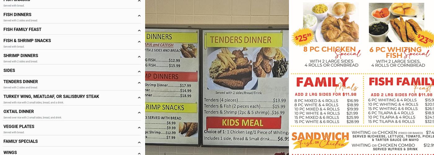 MO BETTER CHICKEN (STONECREST) Menu