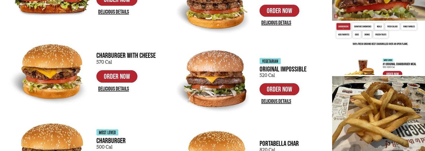 The Habit Burger Grill Menu