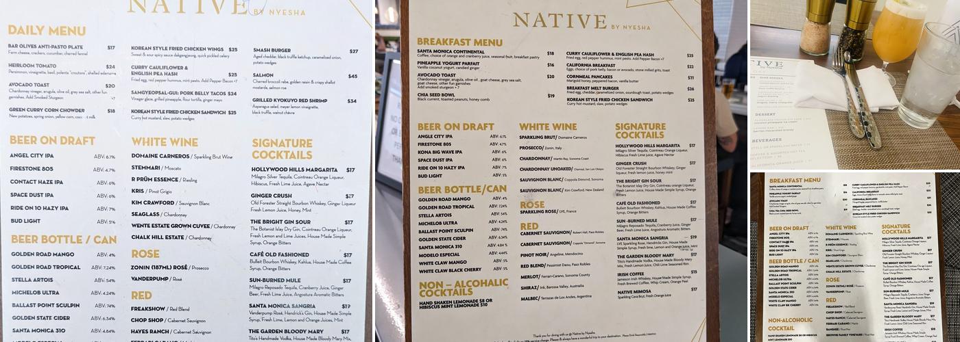 Native Menu