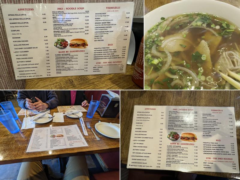 Pho 6 Menu