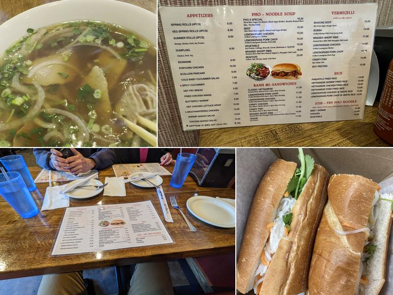 Pho 6 Menu