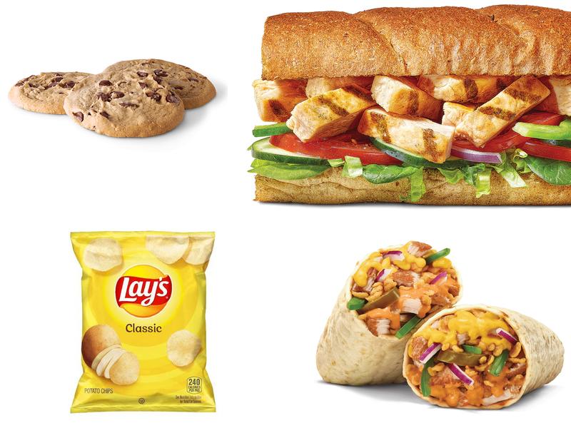 Subway Menu