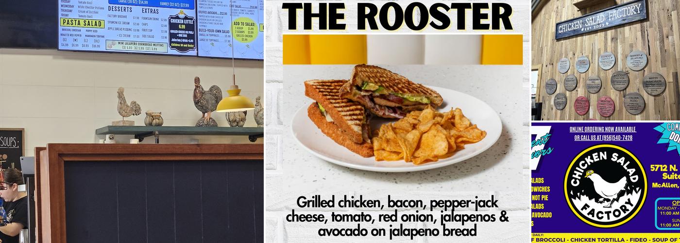 Chicken Salad Factory Menu