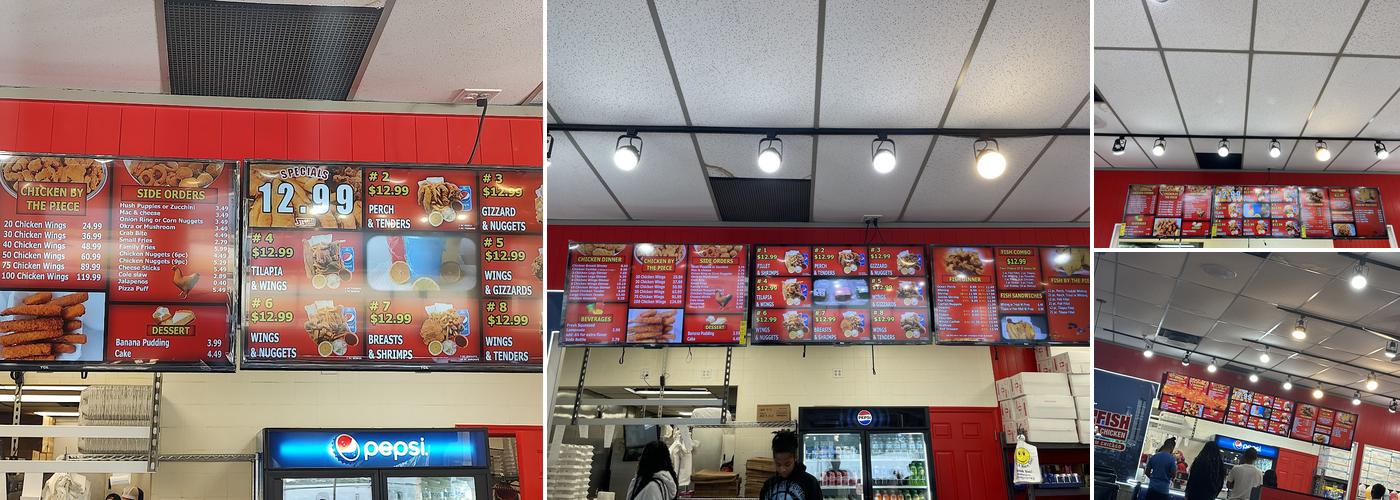 JJ Fish & Chicken Locust Grove GA Menu