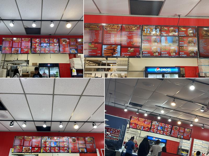 JJ Fish & Chicken Locust Grove GA Menu