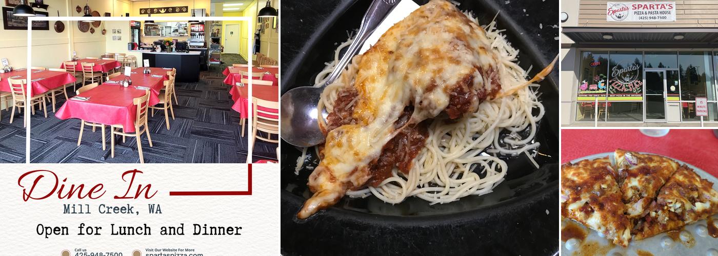 Sparta's Pizza & Pasta House - Mill Creek