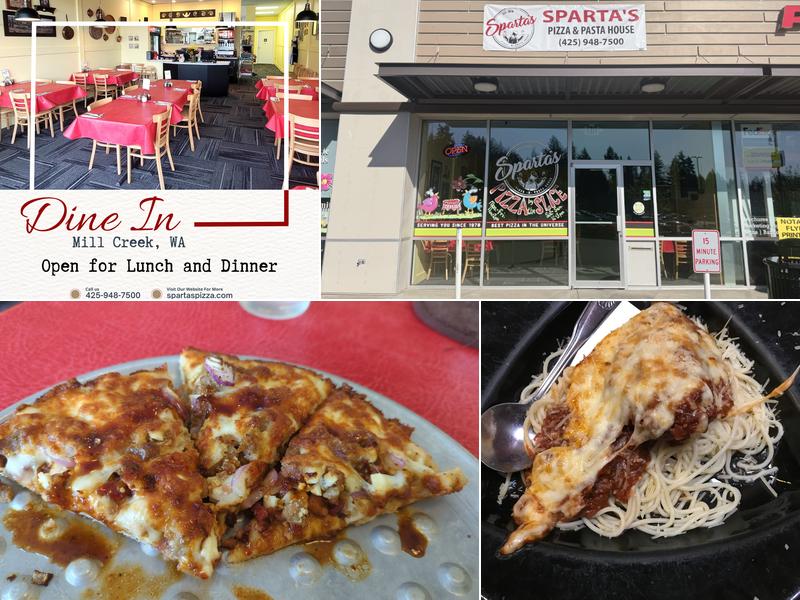 Sparta's Pizza & Pasta House - Mill Creek
