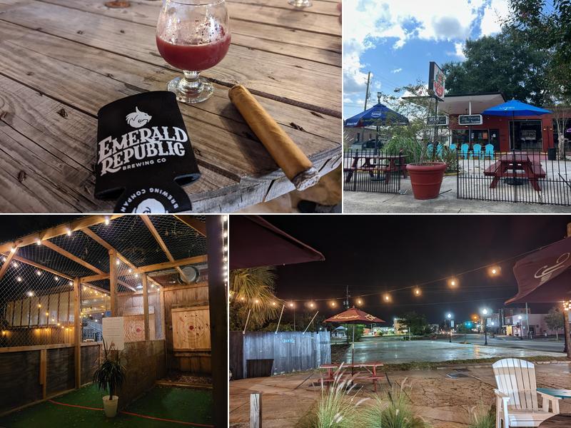 Gulf Coast Garage Patio Bar