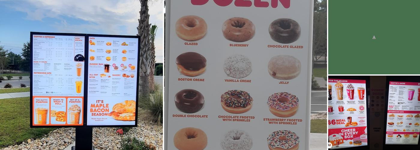 Dunkin' Menu