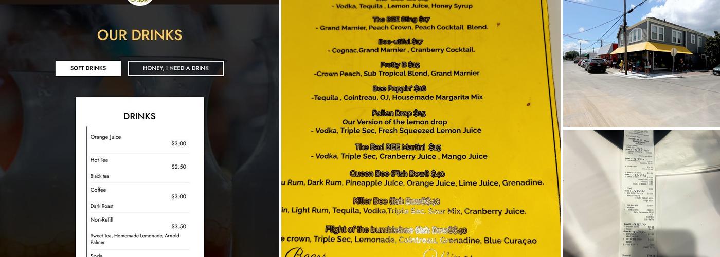 B Spot Menu