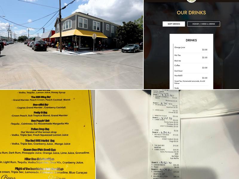 B Spot Menu